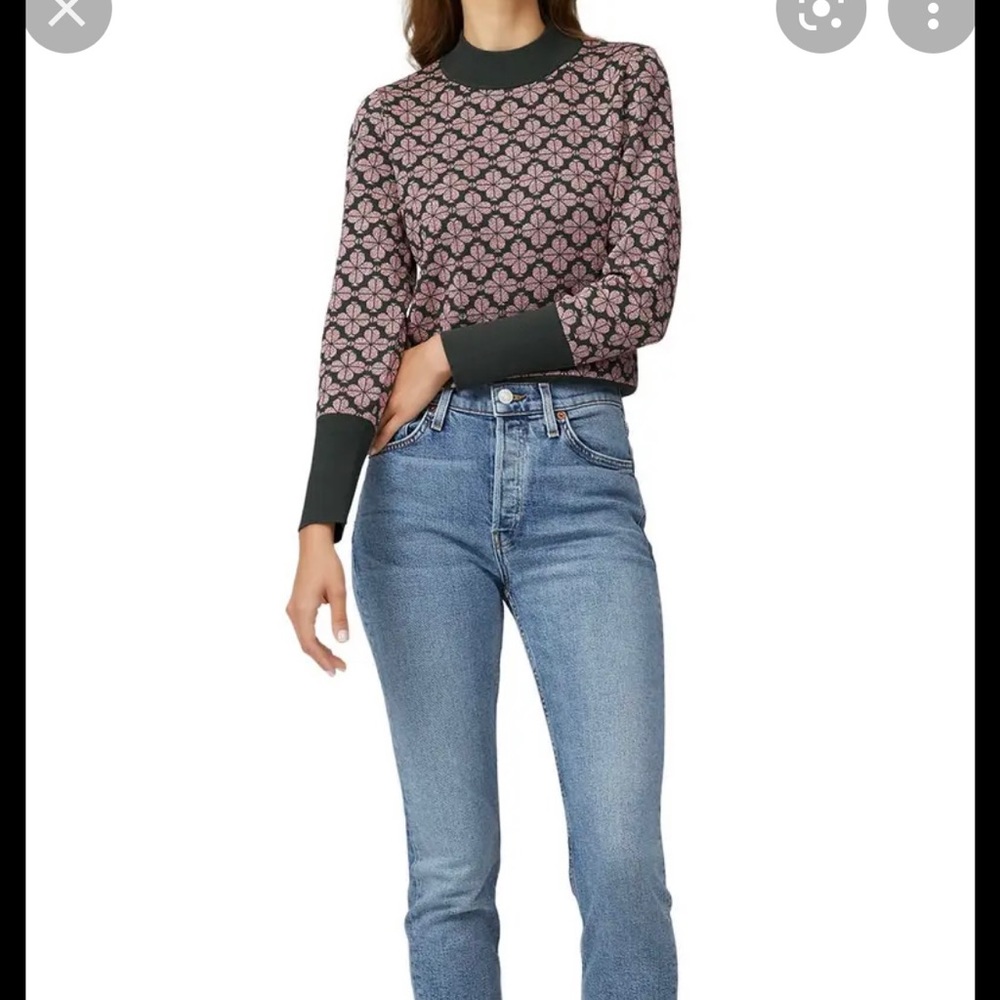 Kate Spade Flower Turtleneck